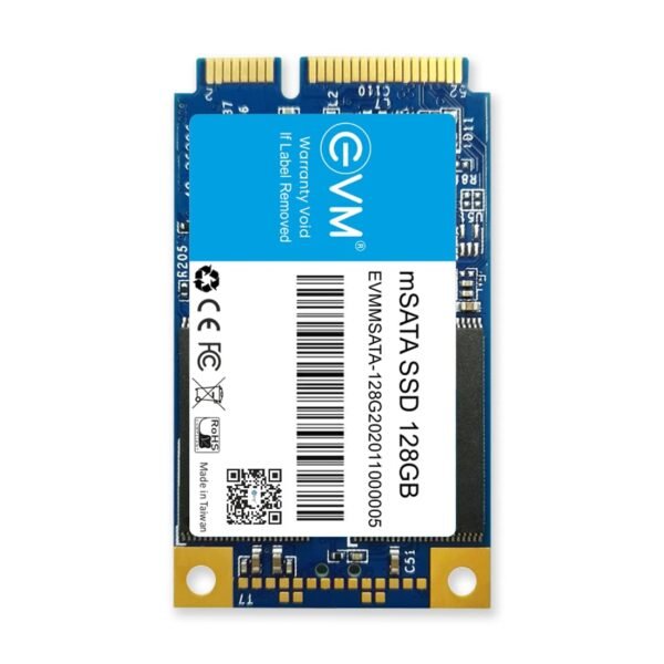 128GB EVM mSATA SSD for laptop and desktop with fast boot and stable performance