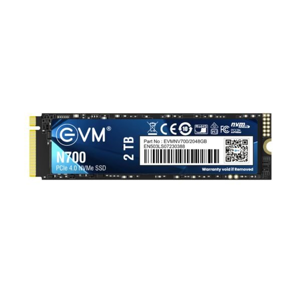 N700 2TB PCIe Gen 4.0 NVMe SSD external storage by EVM
