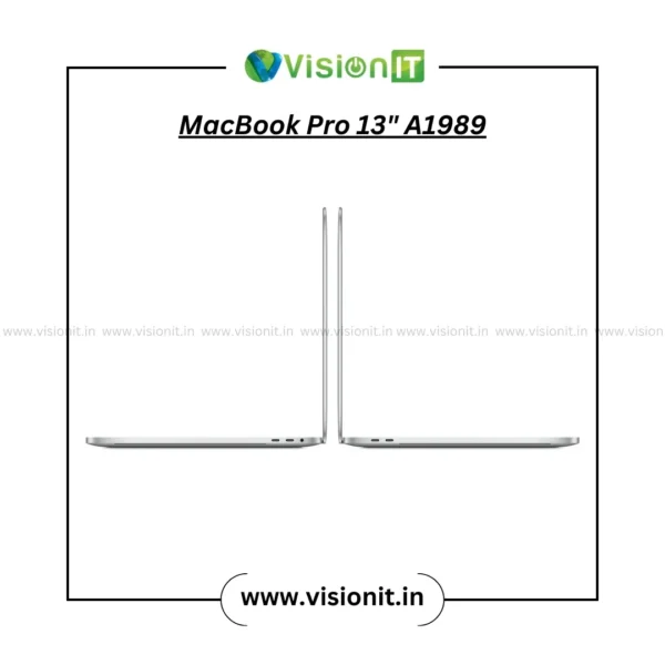 Apple MacBook Pro 13" A1989 i5 16GB 256GB left side Thunderbolt 3 USB-C ports