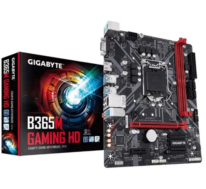GIGABYTE B365M HD Gaming Motherboard