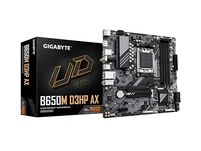 B650M D3HP AX AMD B650 AM5 WiFi DDR5 motherboard