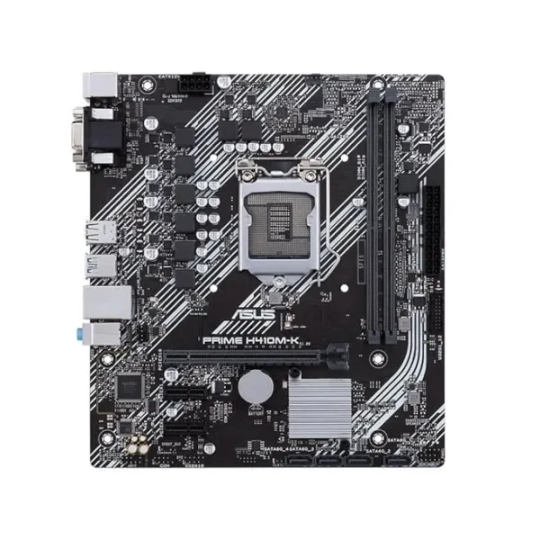 GIGABYTE H410 MK Intel H410 Micro ATX motherboard with LGA1200 socket and DDR4 support for desktop builds in India