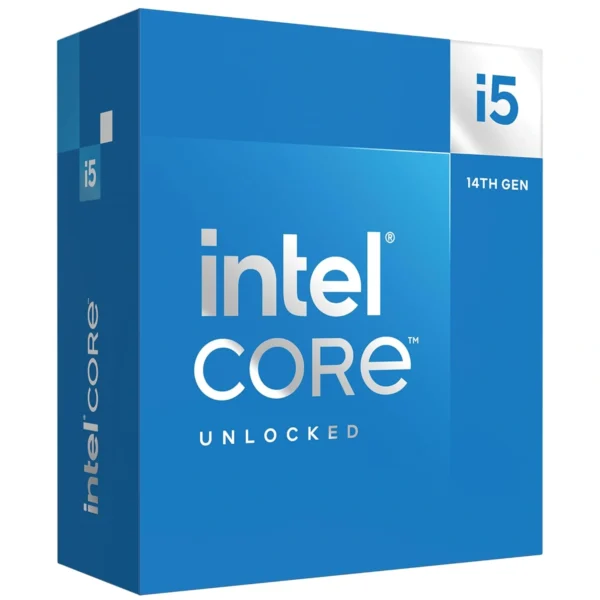 Intel Core i5-14600K 14th Gen 14 core unlocked gaming processor with up to 5.3GHz turbo boost